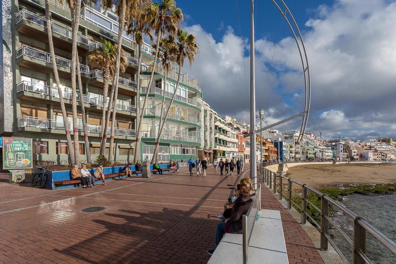 Flatguest Cicer - 3Bdr + Balcony + Beach Las Palmas de Gran Canaria Exteriör bild