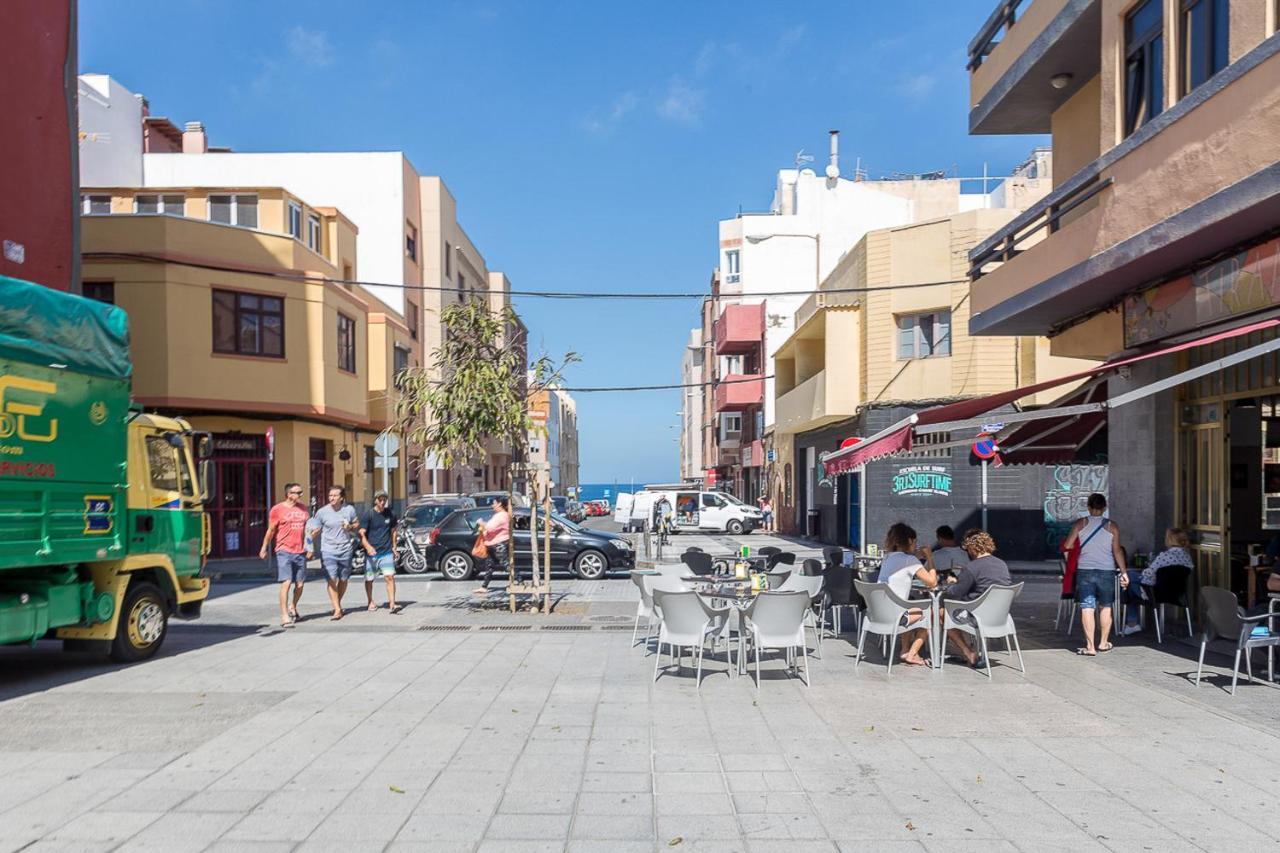 Flatguest Cicer - 3Bdr + Balcony + Beach Las Palmas de Gran Canaria Exteriör bild