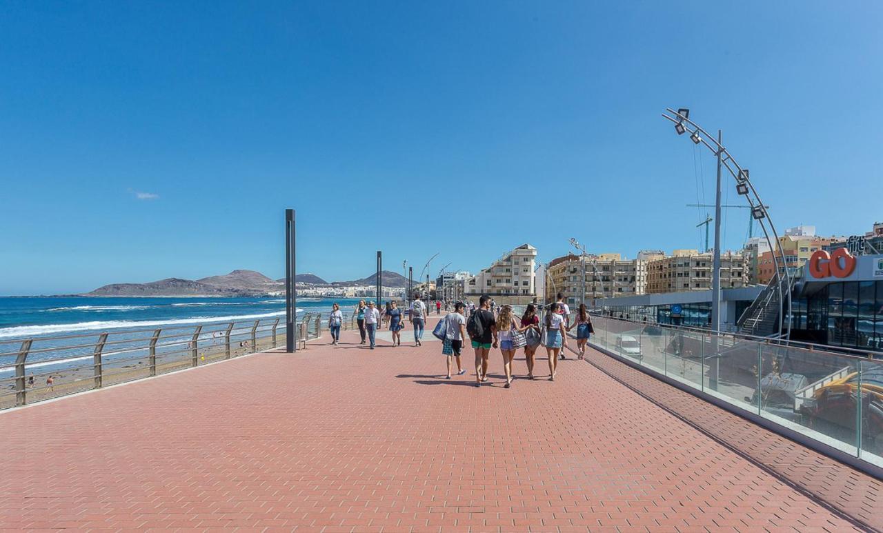 Flatguest Cicer - 3Bdr + Balcony + Beach Las Palmas de Gran Canaria Exteriör bild