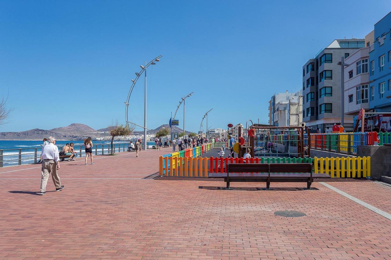 Flatguest Cicer - 3Bdr + Balcony + Beach Las Palmas de Gran Canaria Exteriör bild