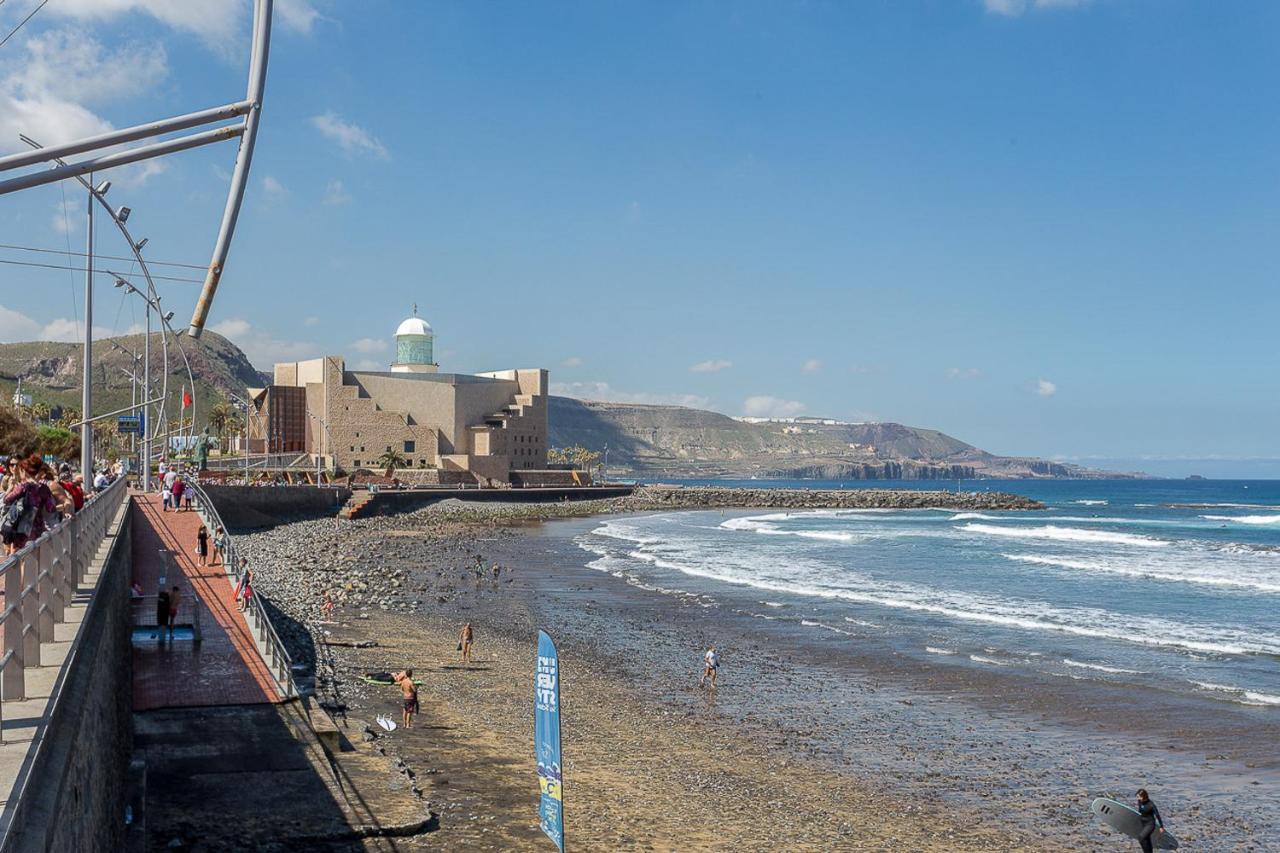 Flatguest Cicer - 3Bdr + Balcony + Beach Las Palmas de Gran Canaria Exteriör bild