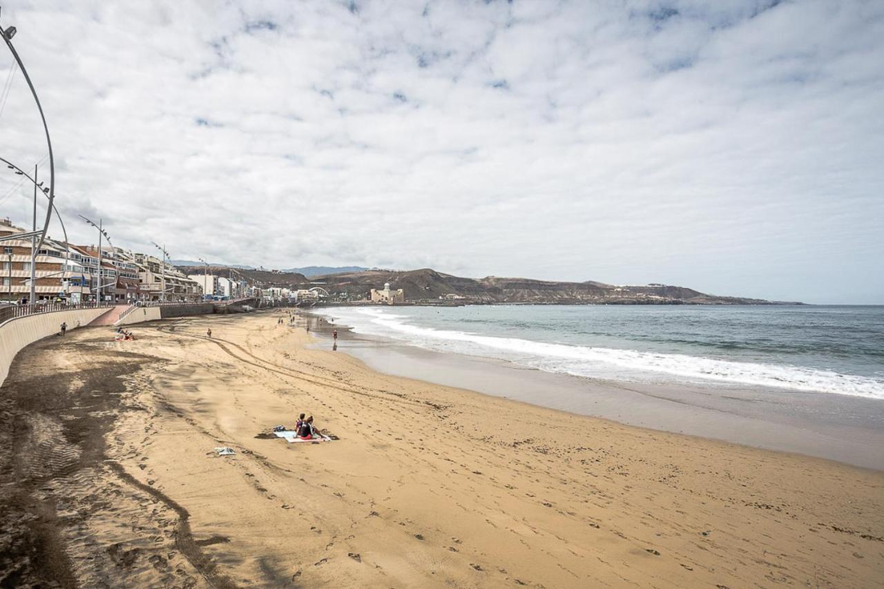 Flatguest Cicer - 3Bdr + Balcony + Beach Las Palmas de Gran Canaria Exteriör bild