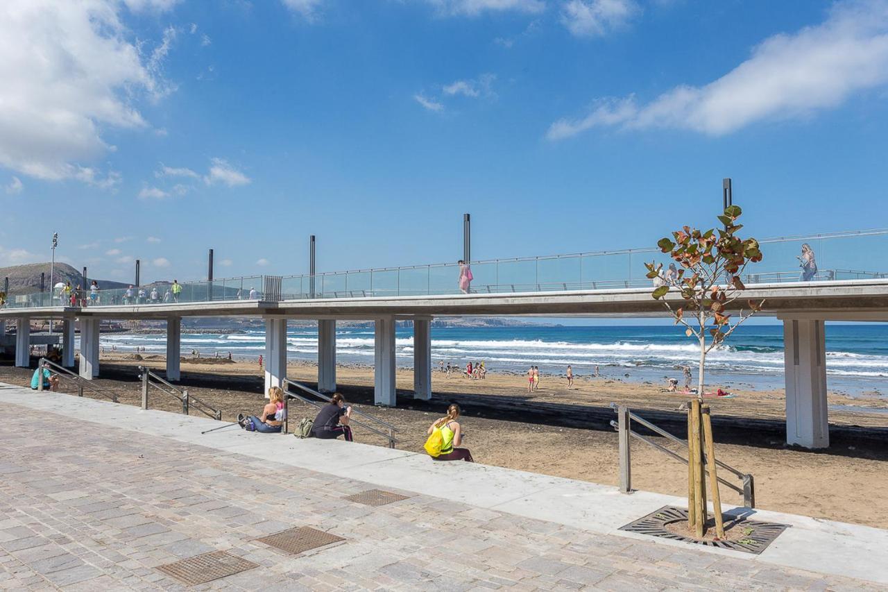 Flatguest Cicer - 3Bdr + Balcony + Beach Las Palmas de Gran Canaria Exteriör bild