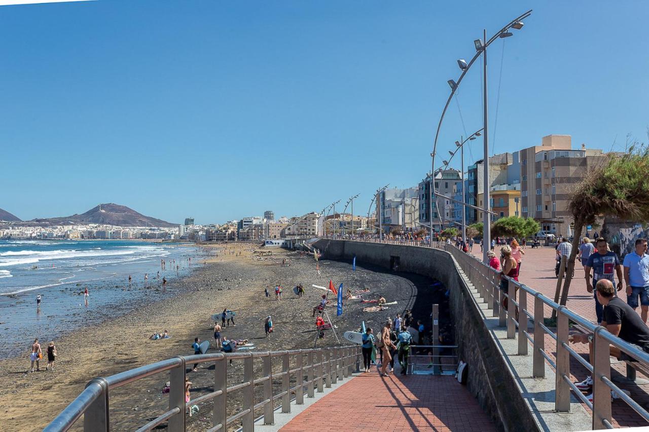 Flatguest Cicer - 3Bdr + Balcony + Beach Las Palmas de Gran Canaria Exteriör bild