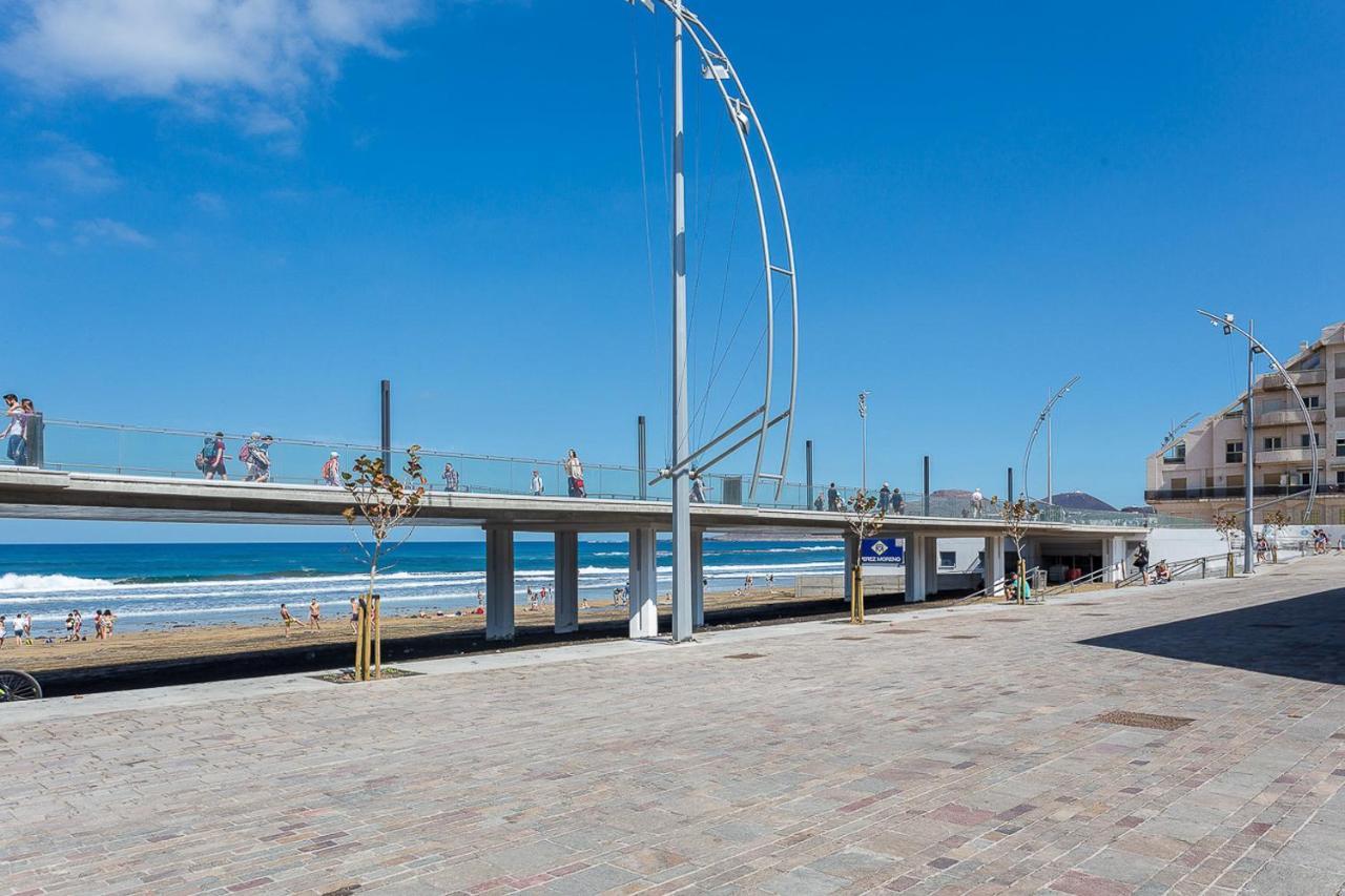 Flatguest Cicer - 3Bdr + Balcony + Beach Las Palmas de Gran Canaria Exteriör bild